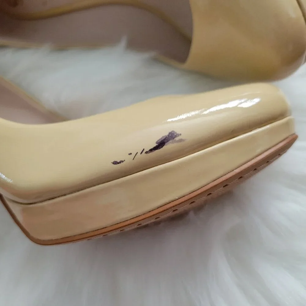 Vince Camuto Zella Cream/Beige Heels
